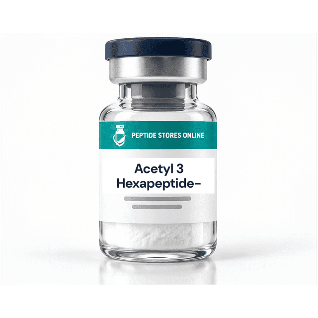 Acetyl Hexapeptide-3 research vial - Peptide Stores Online
