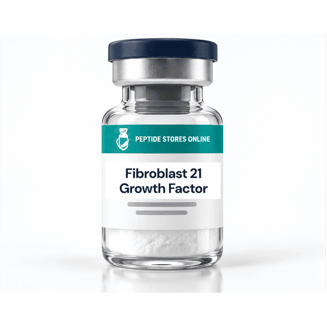 Fibroblast Growth Factor 21 research vial - Peptide Stores Online