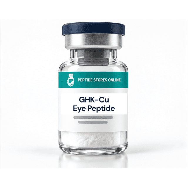 GHK-Cu Eye Peptide research vial - Peptide Stores Online