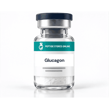 Glucagon research vial