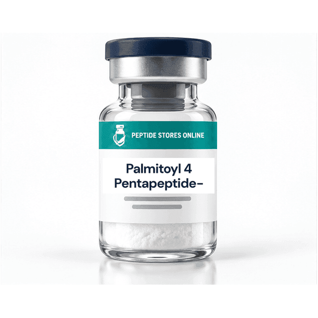 Palmitoyl Pentapeptide-4 research vial - Peptide Stores Online