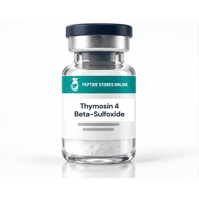 Thymosin Beta-4 Sulfoxide research vial - Peptide Stores Online